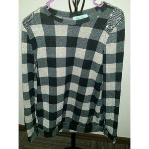 NWOT Small Filly Flair Plaid Sweater